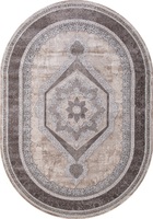 Ковер Armina 04037 grey/brown овал