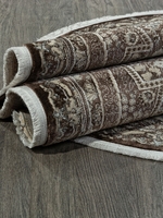 Ковер Dolce D415 brown овал