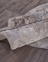 Ковер Armina 03851 grey/brown круг