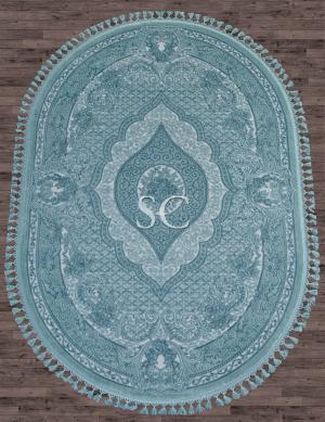 Ковер Hunkar 7931 blue овал