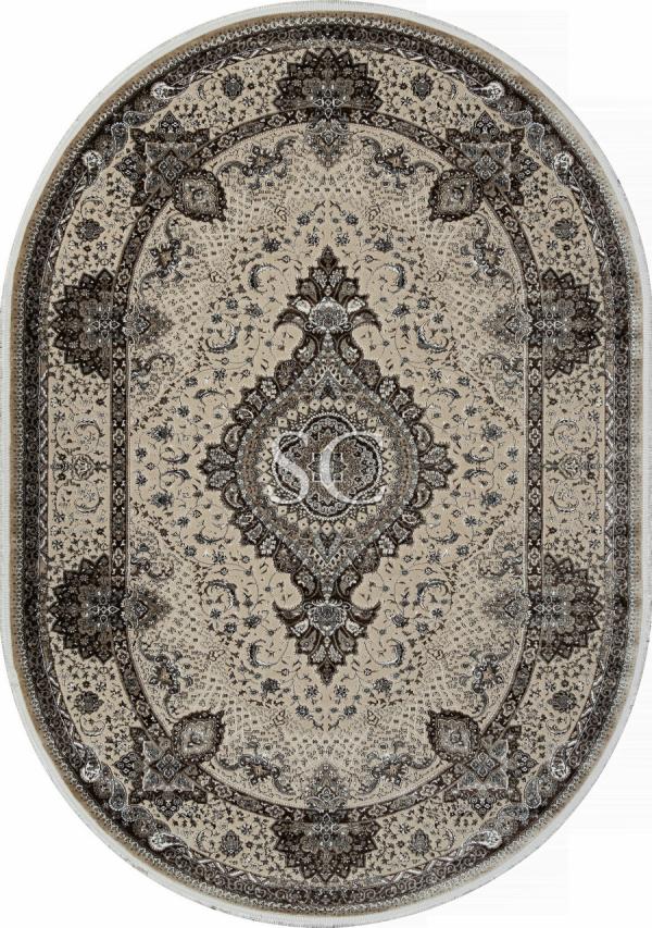 Ковер Dolce D414 beige овал